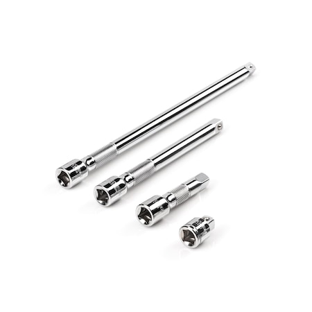 3/8 Inch Drive Extension Set, 4-Piece (1, 3, 6, 10 In.)